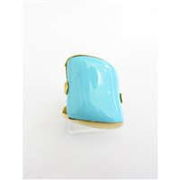 Anneau Damiata Gioielli Femme in Or jaune Turchese 2140/102-D199 - 2140/102-D199